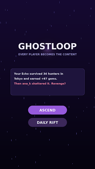 Ghostloop neon echo gameplay